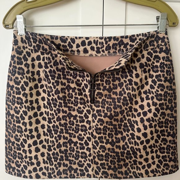 Kzell Leopard Skirt - Size Small - Picture 8 of 10